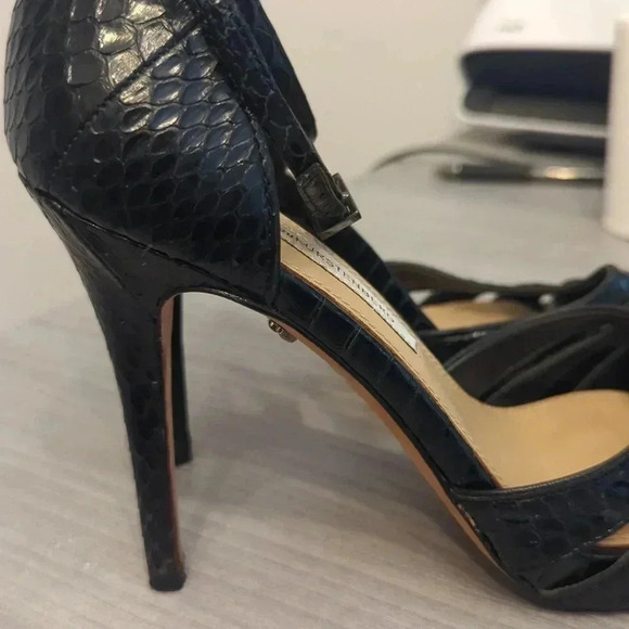 DIANE Von Furstenberg jemna snake skin heel - Picture 7 of 13